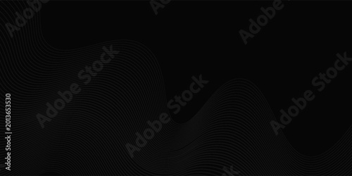 Texture wavy line pattern in monochrome colors. Premium stripe premium