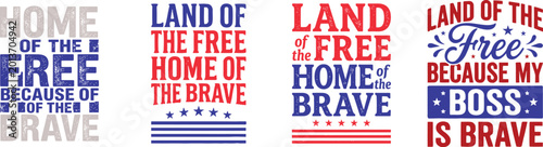 Foto Patriotic independence day phrases and quotes for 4th of july celebrations