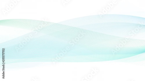 minimalist light blue wave pattern. A looping animation featuring refined linear waves and gentle, ocean-like movement.（152）