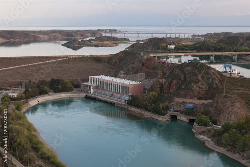 The Kapshagay Hydroelectric Power Station is one of the largest hydroelectric power stations in Kazakhstan, located on the Ili River in the city of Konayev in the Almaty region.