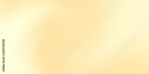 Fotografie Soft yellow cream gradient background with warm pastel tones
