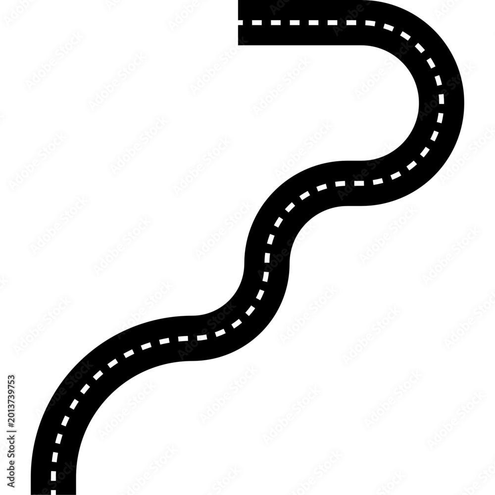 Fototapeta premium Roadmap Process Infographic