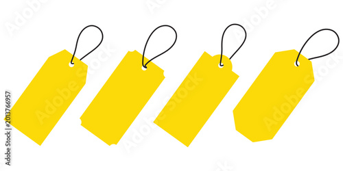 blank price tags icons. blank price tags icon set. different shapes of price tags. price tags icon set eps 10.