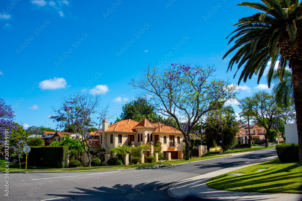 Naklejka premium Applecross Suburb in Perth - Australia
