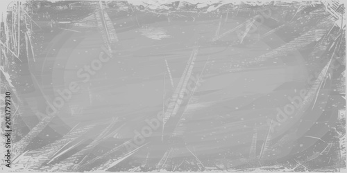 Valokuva Grunge paper texture and background with black and white chalk creates a cold wi