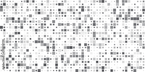Bild auf Leinwand Censor pixeled bar pattern