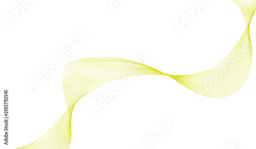 Photos abstract green background with wave