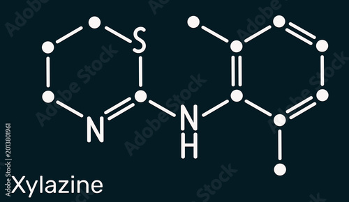 фотографія Xylazine molecule
