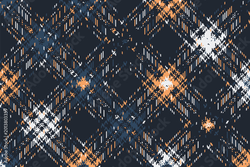 Canvastavla Modern glitch texture with broken patterns and shifting forms