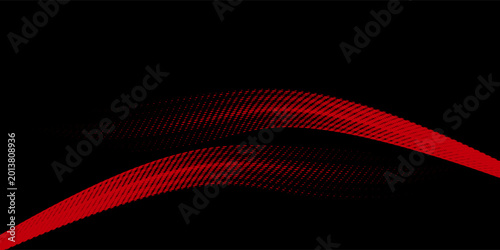 Canvastavla Modern green black brush wrap car sticker pattern abstract banner sporty lines b