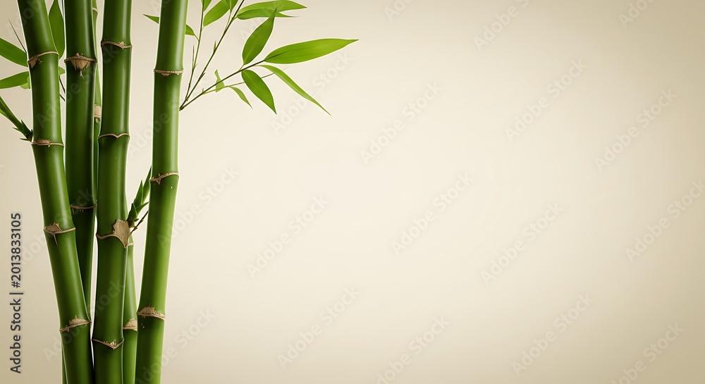 Naklejka premium Whispers of the Bamboo Grove