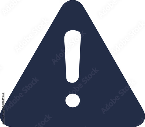 Warning Alert Flat Icon
