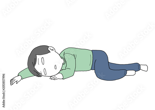 何もやる気がおきない男性