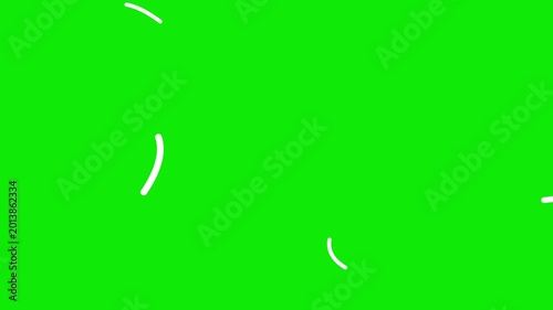 Wind Animation in Abstract Flowing Motion Background Loop