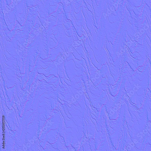 Wavy Topographic Flow 3D Normal Map Seamless