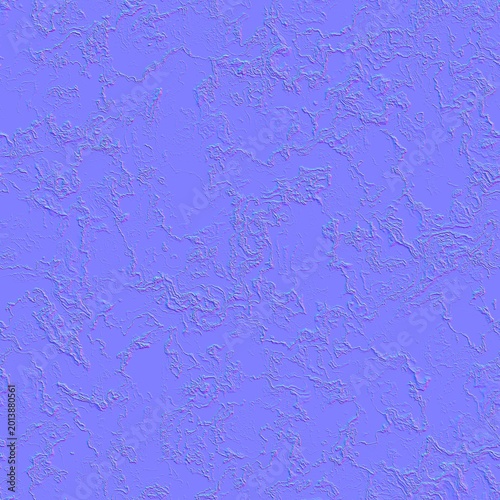 Geological Eroded Terrain Normal Map