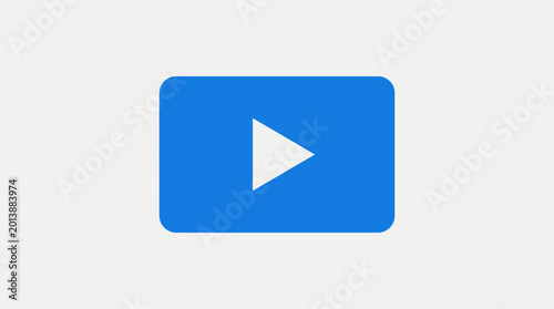 Play button icon on screen.