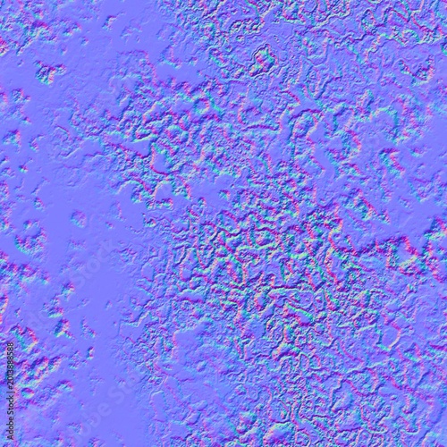 Corroded Rough Metal Normal Map