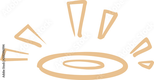 Fotografie Catholical aureole illustration
