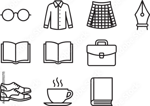Modern Computer Book Education Vector Illustration for Digital Learning