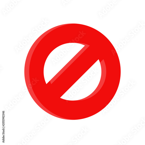 taboo simple flat icon illustration Free Download taboo simple flat icon illustration - GFXLoad