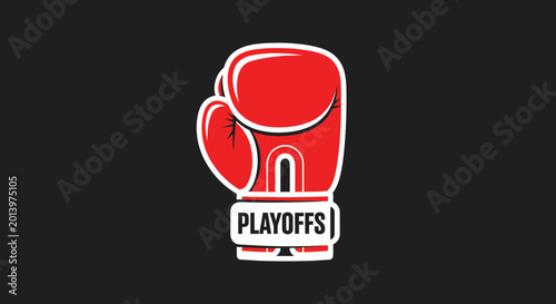 Boxing Playoffs Emblem: Championship Gear On Black, Representing a Fierce Competition Ahead Free Download Boxing Playoffs Emblem: Championship Gear On Black, Representing a Fierce Competition Ahead - GFXLoad
