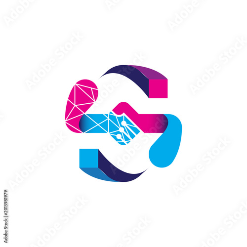 Handshake Partnership Business Agreement Concept.