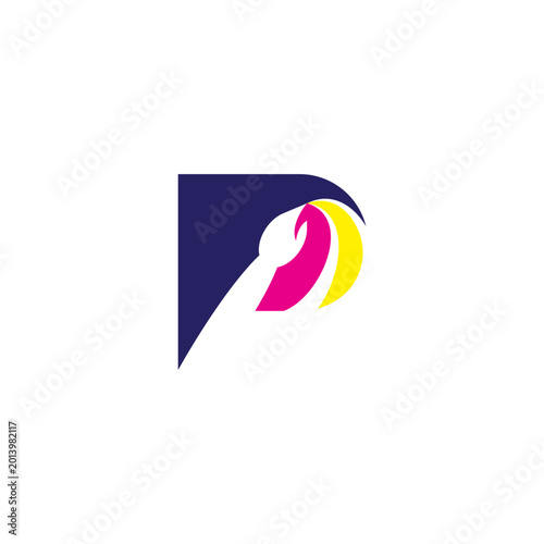 Logo Letter D Design Symbol.