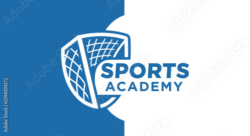 Distinctive Sports Academy Logo Displaying a Modern and Bold Design with Unique Aesthetics