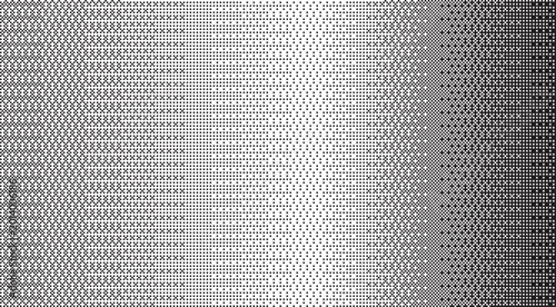 Trendy pixelated bitmap texture with halftone gradient, Y2K style abstract background, modern vector pixel template design.