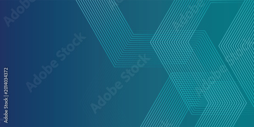 Abstract background with hexagons. Modern medical or health care scientific. Geometric stripe line art background design