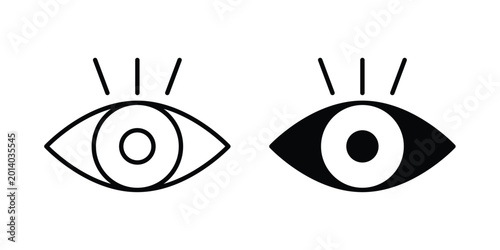 Obraz na płótnie Impressions icon for ui design. Vector Eps10