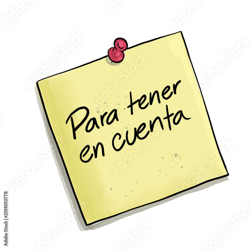 Photos Nota para tener en cuenta