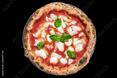 Tableau sur toile margherita pizza napoletana