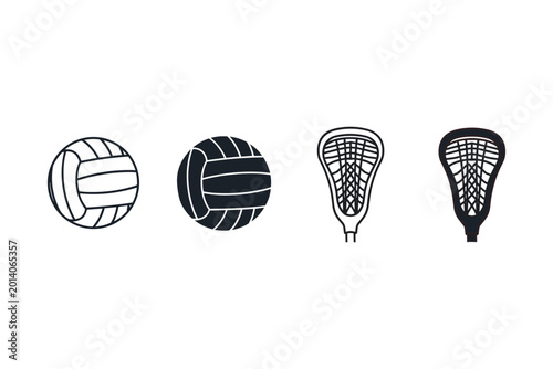 Sports Equipment Icons