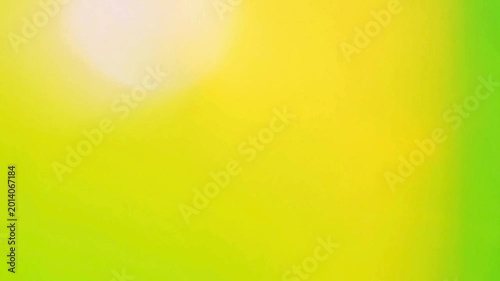 Yellow Abstract Liquid Motion on Green Screen Overlay Effect Animation
