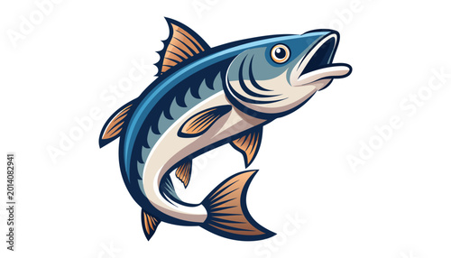 fish clipart vector illustration
