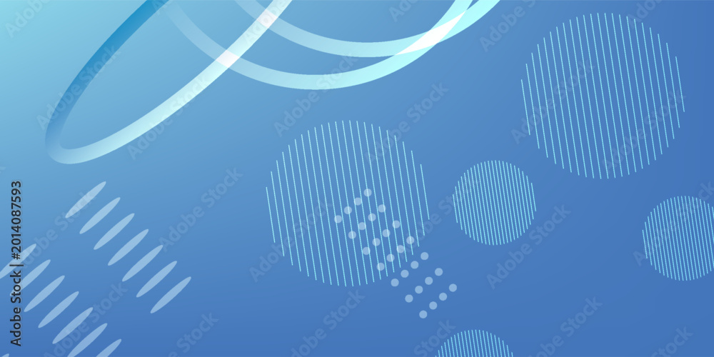 Fototapeta premium Abstract Light Blue Background with Soft Geometric Shapes and Gradients