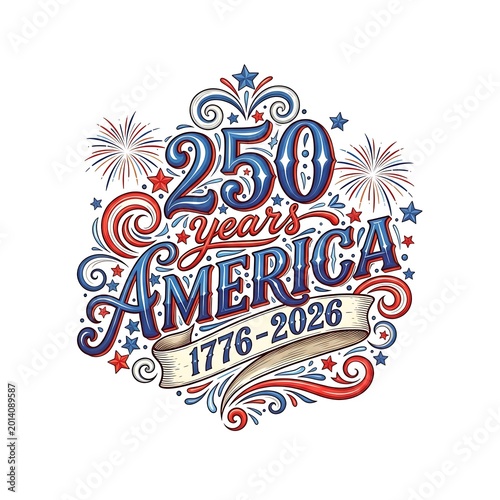 Celebrating 250 years of american independence 4th of july patriotic commemoration
