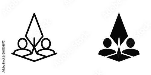Scout emblem and badge with open book and flame design
