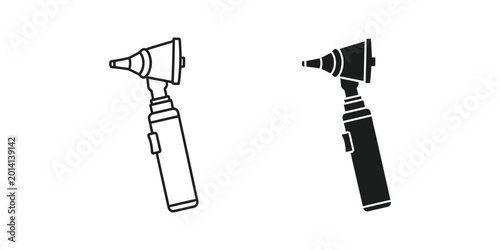 Photos Medical otoscope with light for ear examination
