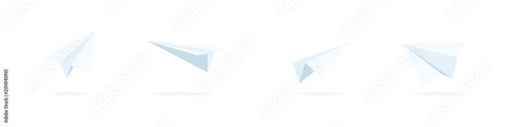 Ταπετσαρία A Series of Elegant Paper Airplanes Demonstrating the Beauty of Flight and Desig