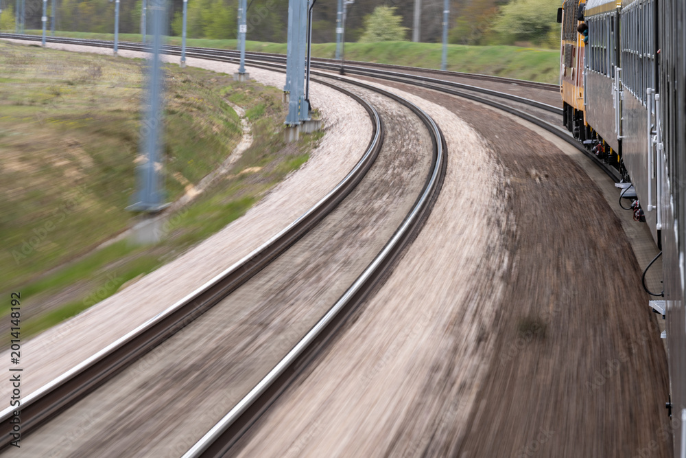 Ταπετσαρία Polish ICN Niespieszny special train in motion