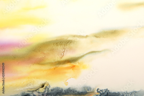 
Abstract background with green stains
