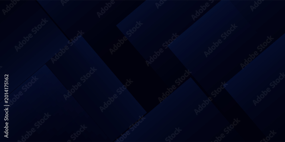 Obraz premium Black dark navy and blue silver abstract pattern background. Geometric shape. art