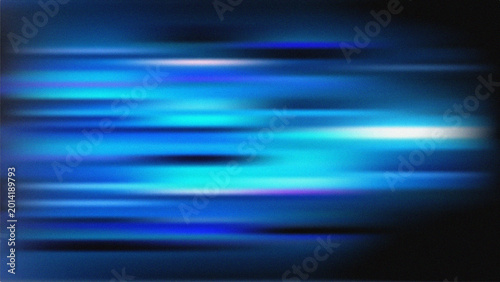 Abstract blue streaks and lines blurred horizontal background texture high quality