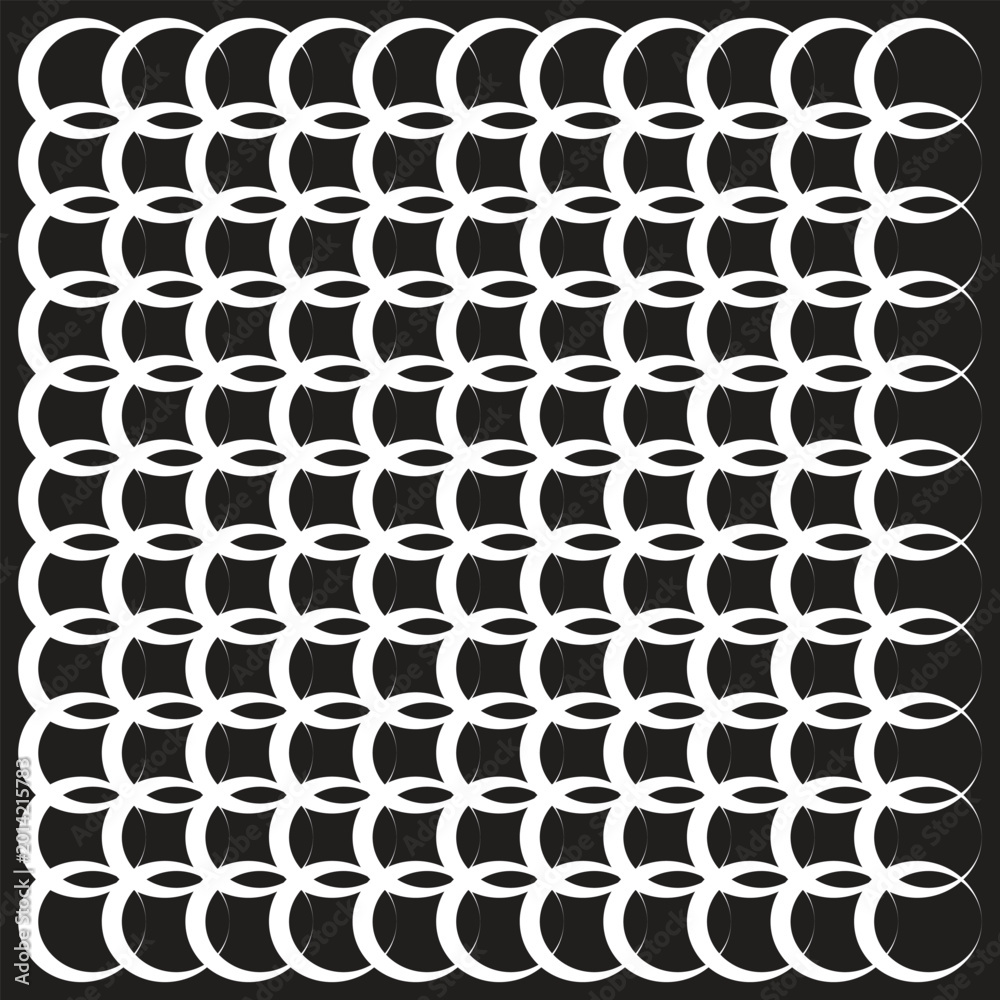 Fototapeta premium black and white seamless pattern