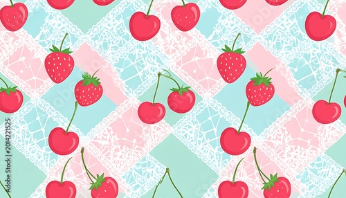 Sweet fruit patchwork