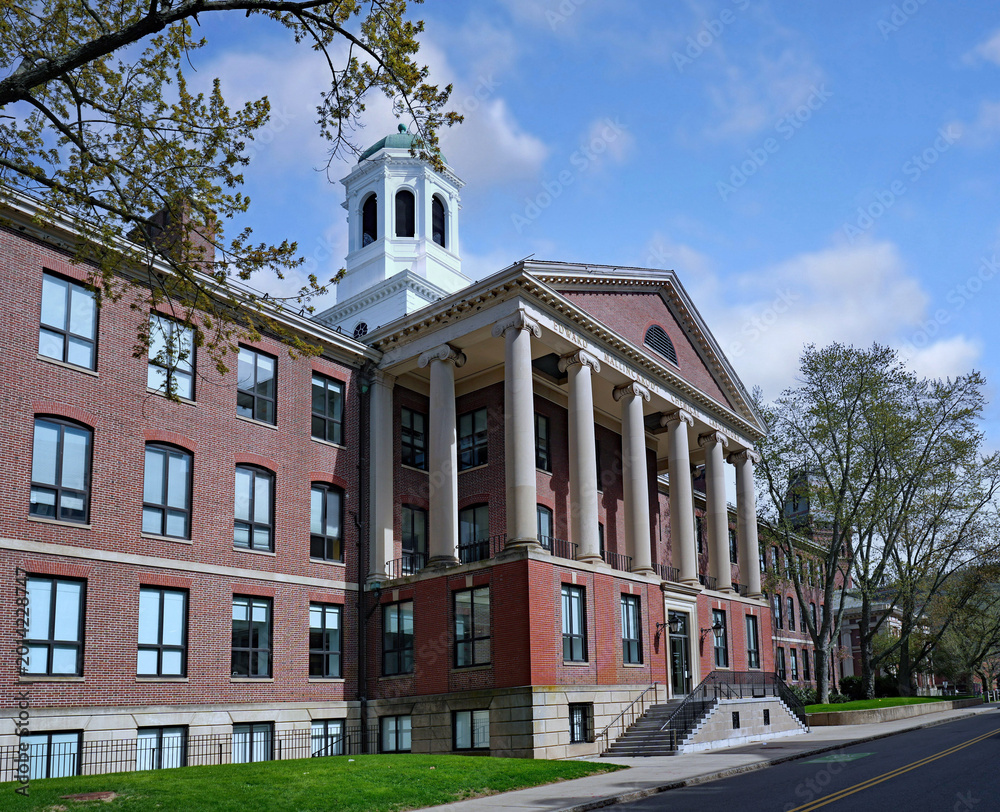 Naklejka premium Harvard University, classical style Mallinckrodt Chemical Laboratory Building