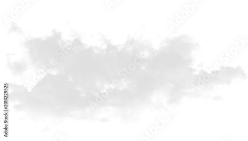 Foto airy white cloud haze texture isolated on transparent background png with soft a
